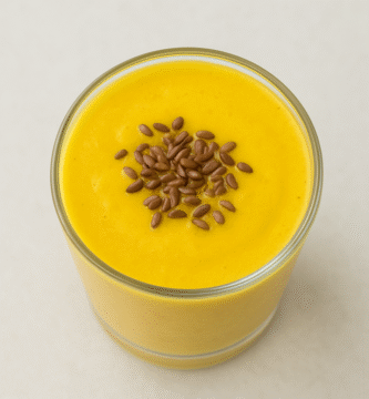 batido de mango con cúrcuma