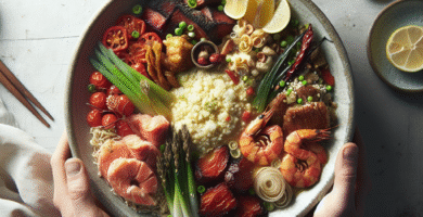 Photo de Casserole de quinoa et légumes rôtis