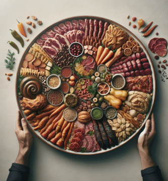 Photo de Salade de laitue avec thon et pois chiches