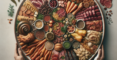 Photo de Salade de laitue avec thon et pois chiches