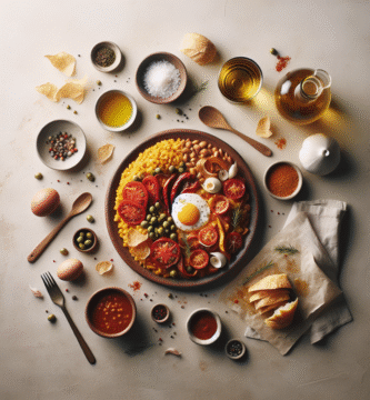 Photo de Salade de pois chiches et poivrons rôtis