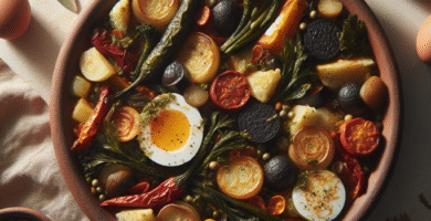 Photo de Poivrons farcis au quinoa et aux épinards