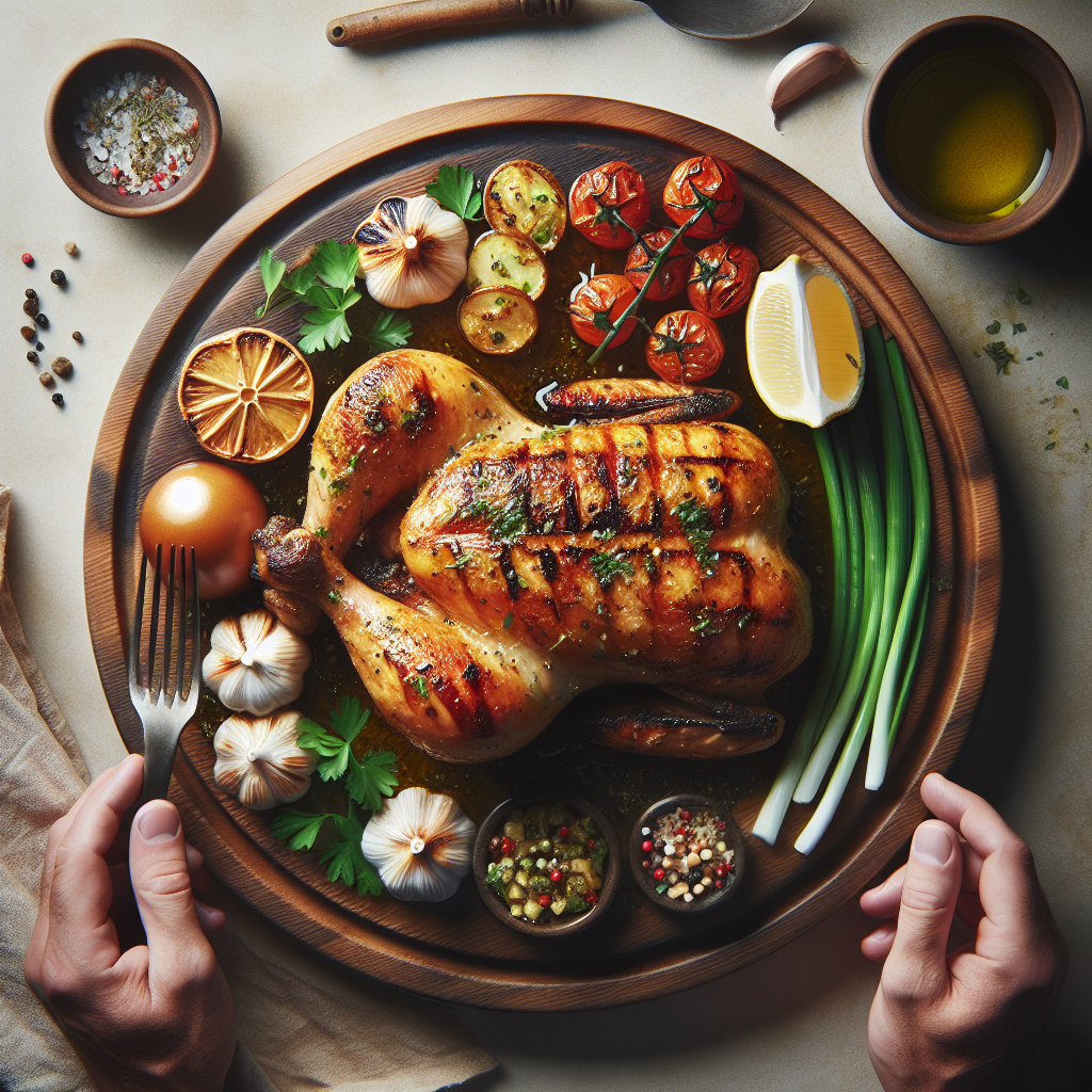 Photo de Poivrons farcis aux légumes rôtis