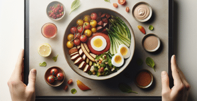 Photo de Rouleaux de concombre avec houmous