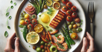 Foto de Tacos de lechuga con pollo al horno