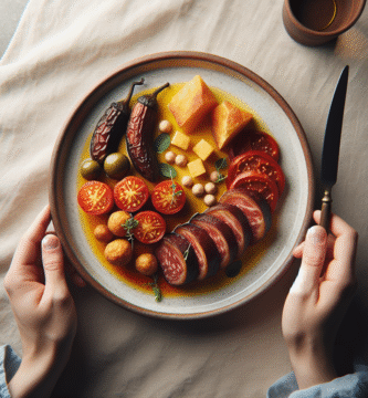 Photo de Bolsitas de laitue avec houmous et poivron