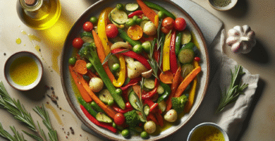 Photo de Poivrons farcis au quinoa et aux mûres