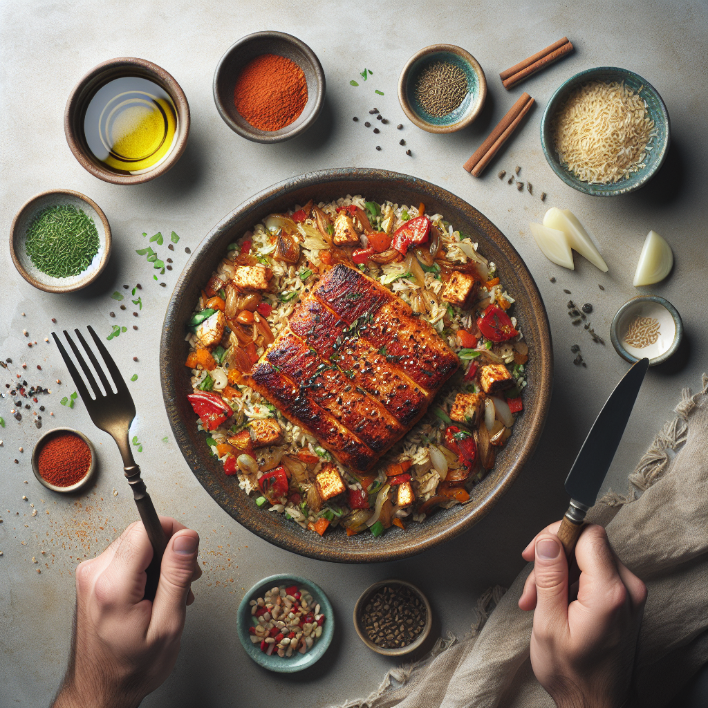 Photo de Bouchées de pois chiches et épinards au four