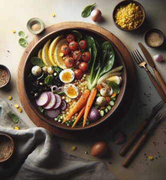Photo de Salade de pois chiches avec avocat et coriandre