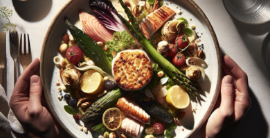 Foto de Ensalada de garbanzos y aguacate