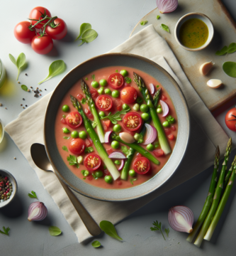 Photo de Salade de pois chiches et épinards au citron
