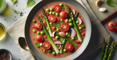 Photo de Salade de pois chiches et épinards au citron