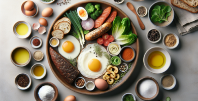 Photo de Salade de poulet rôti aux épinards