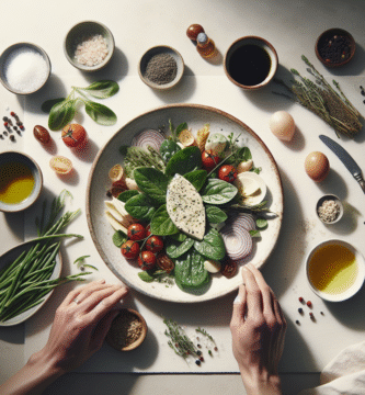 Photo de Poivrons rôtis farcis au tofu et aux épinards