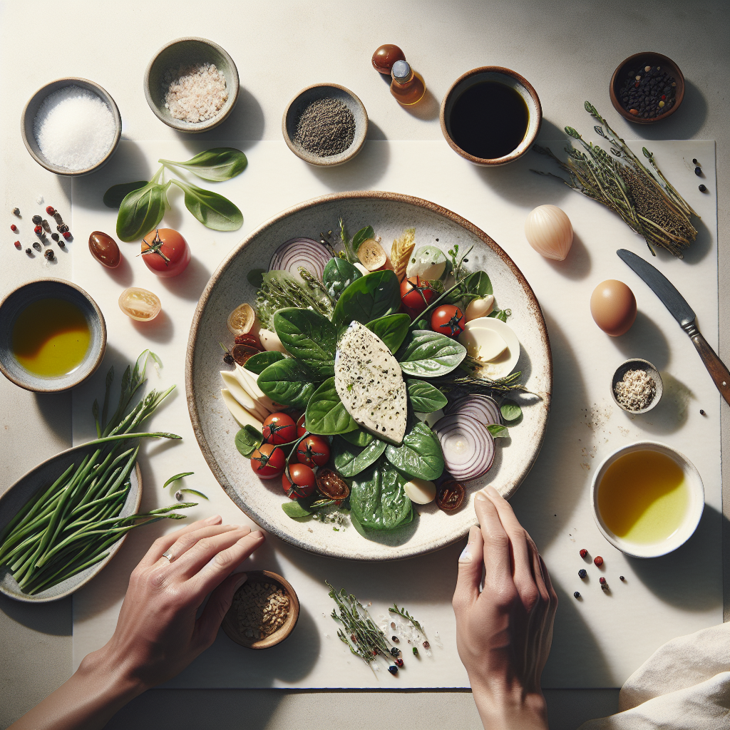 Photo de Poivrons rôtis farcis au tofu et aux épinards