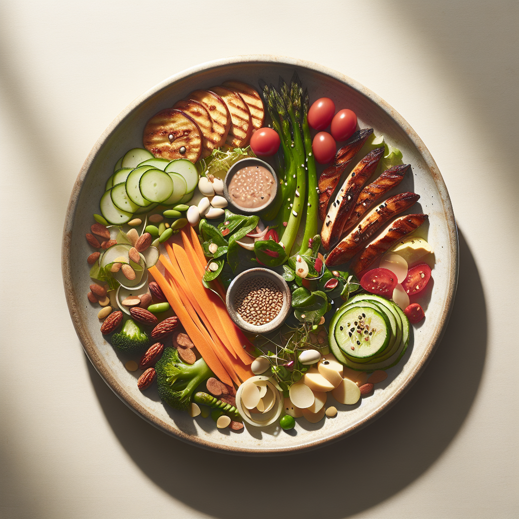 Photo de Tacos de laitue avec dinde et légumes