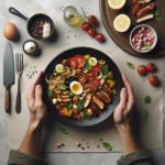 Foto de Tacos de lechuga con pollo y verduras