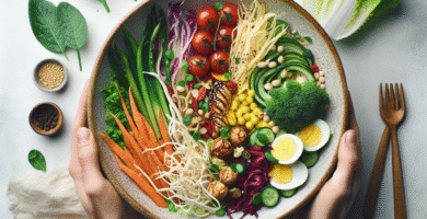 Photo de Tacos de laitue au poulet et légumes rôtis