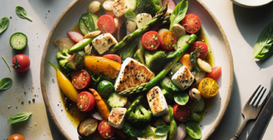 Photo de Tacos de laitue avec poulet et carotte