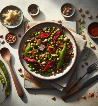 Photo de Omelette aux champignons et brocoli