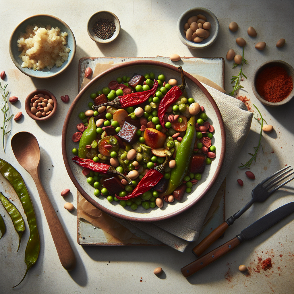 Photo de Omelette aux champignons et brocoli