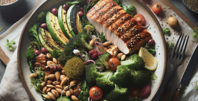 Photo de Crêpes aux épinards et aux amandes