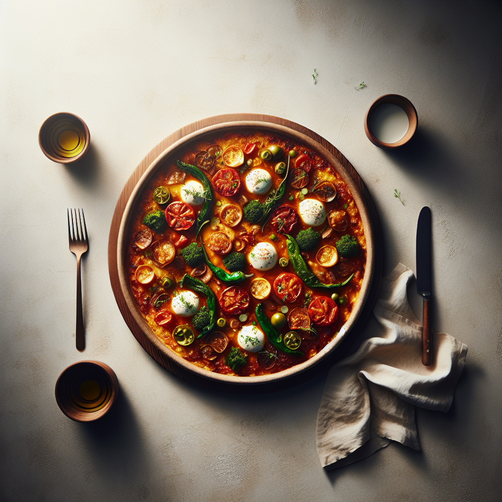 Photo de Crêpes aux épinards et tomates