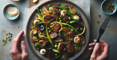 Foto de Tortitas de quinoa y espinacas