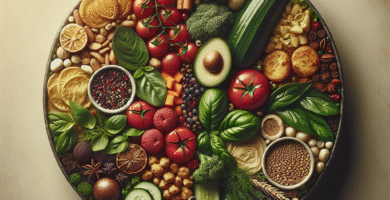 Photo de Légumes rôtis avec vinaigrette au citron et tahini